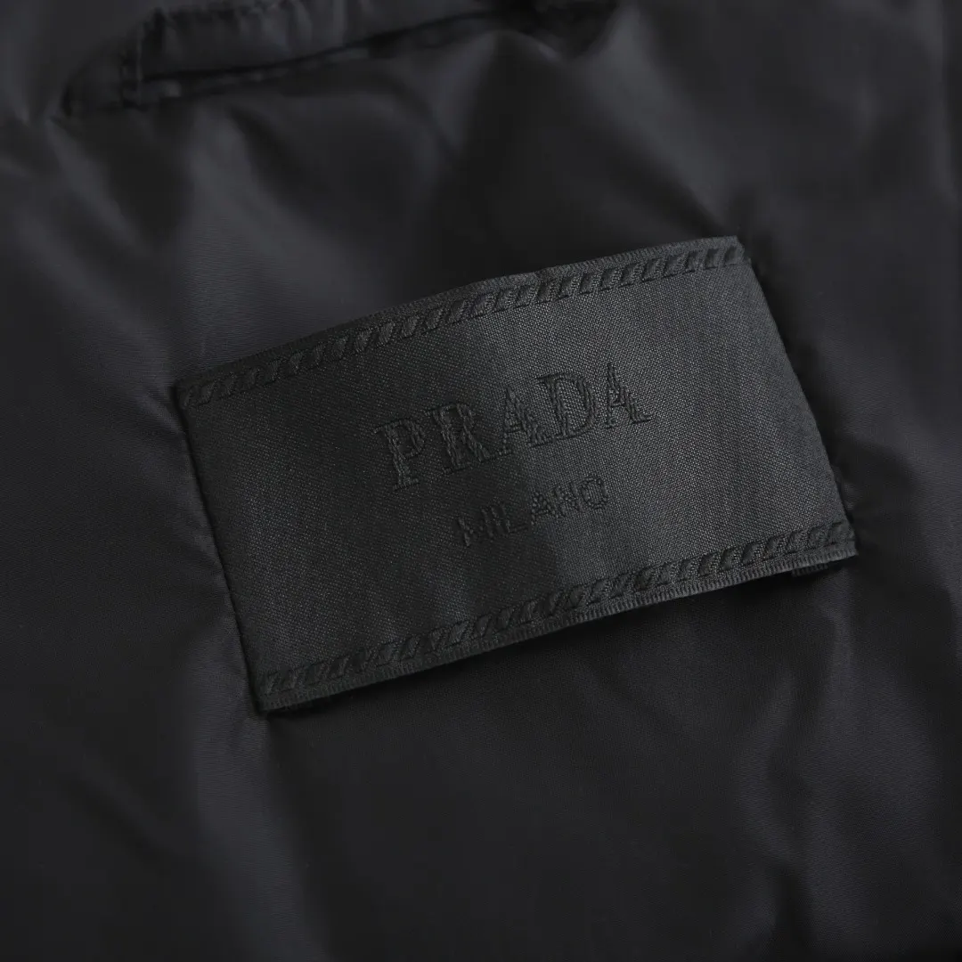 Logo-Appliqué Padded Nylon Down Jacket D24021649 — view 7