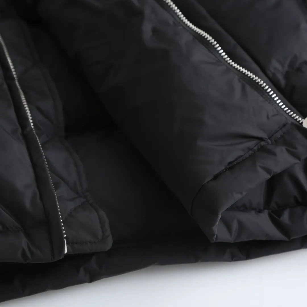 Logo-Appliqué Padded Nylon Down Jacket D24021649 — view 8