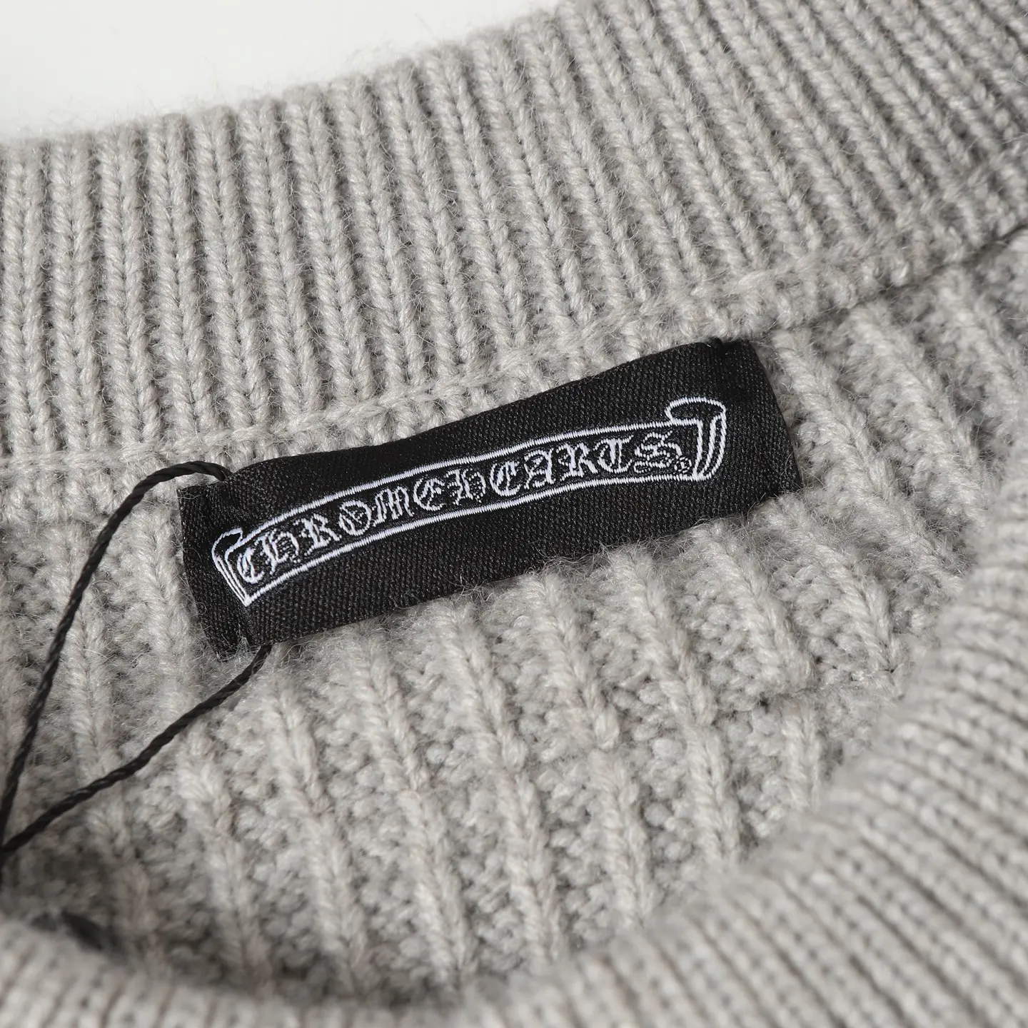 Logo-Embroidered Zip-Up Knit Hoodie D24024923 — view 4
