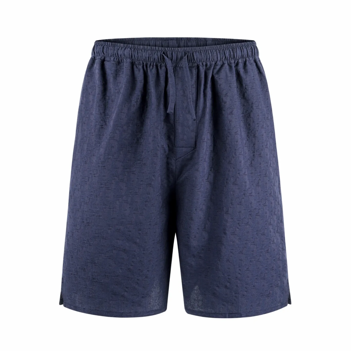 Logo Jacquard Silk-Blend Casual Shorts D24022414