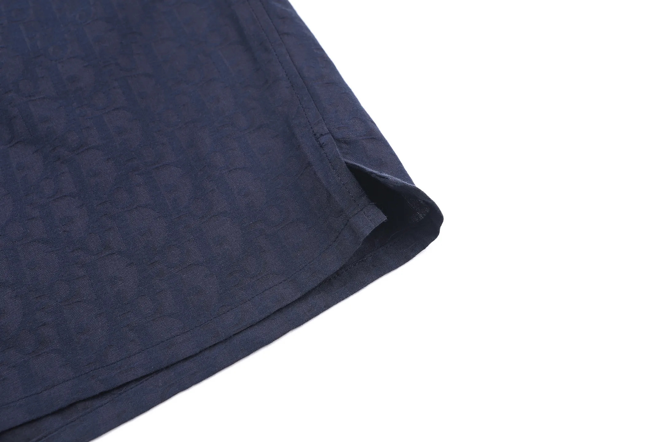 Logo Jacquard Silk-Blend Casual Shorts D24022414 — view 7