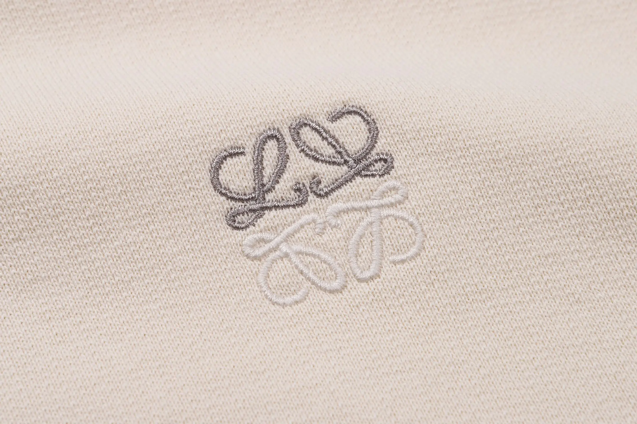 Anagram Embroidered Cotton-Terry Sweatshirt D24022409 — view 5