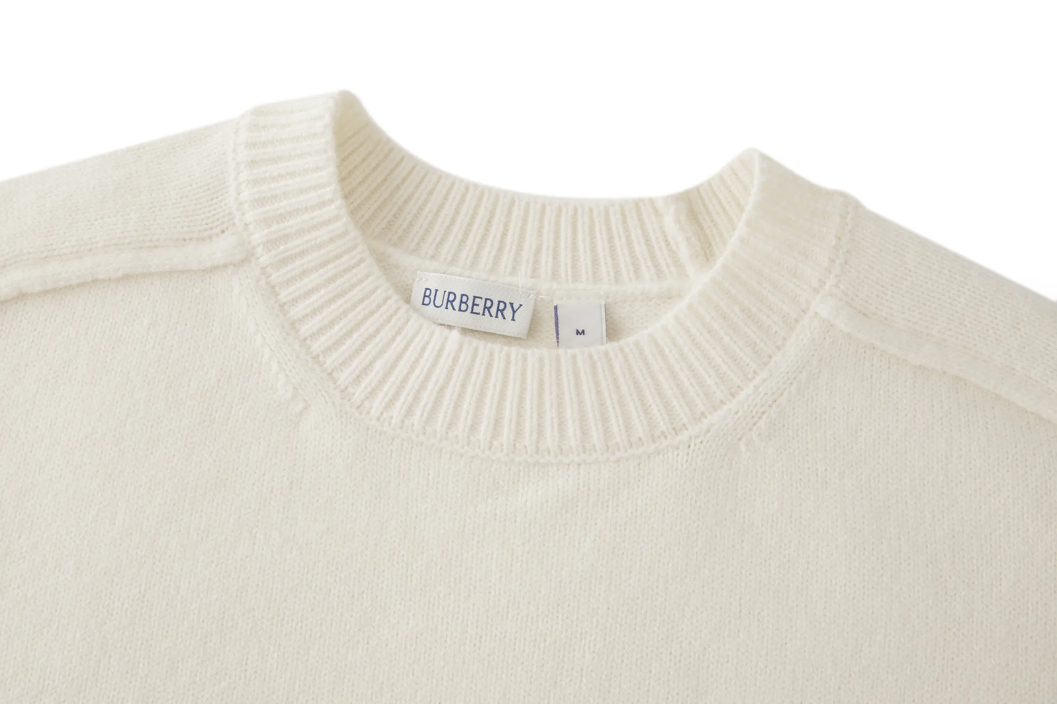 EKD Label Cashmere-Blend Crew-Neck Sweater D24522356 — view 3
