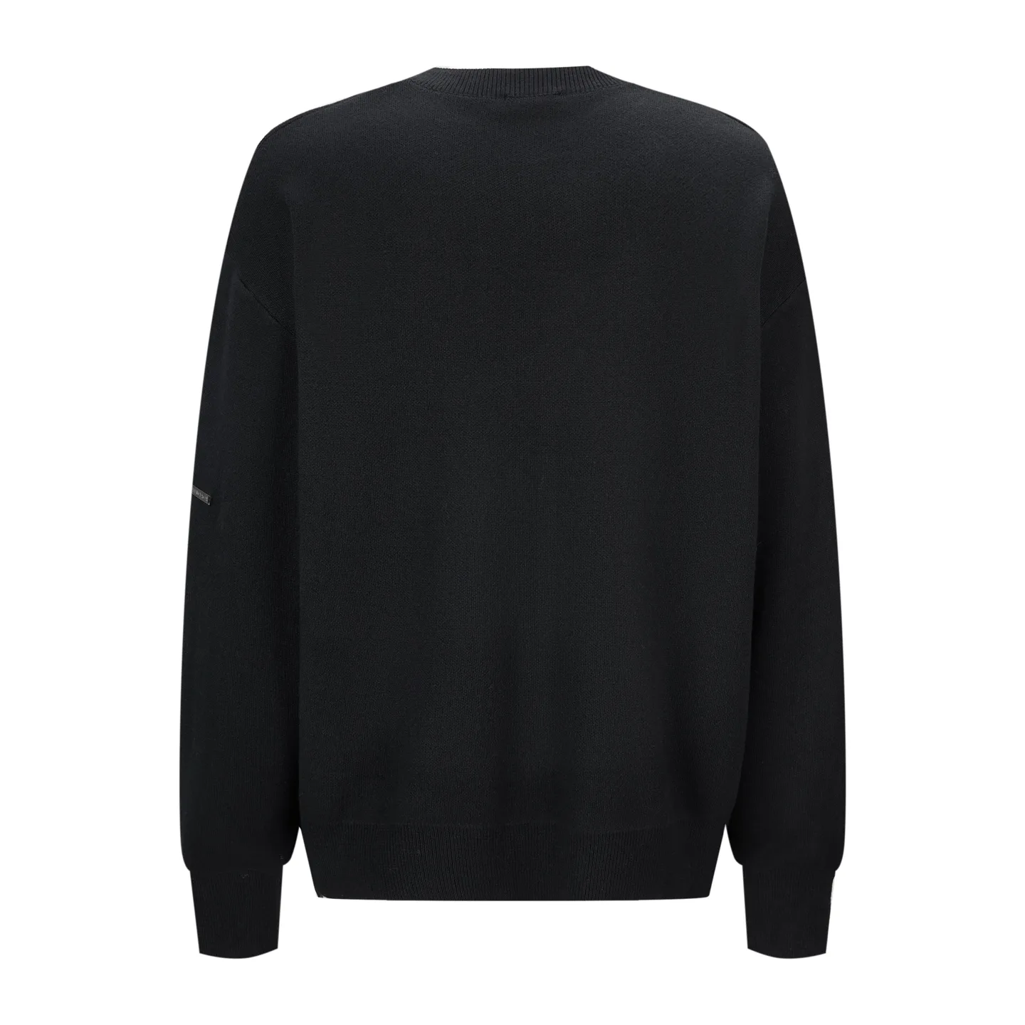 Logo-Plaque Wool-Blend Crew-Neck Sweater D24522481 — view 2