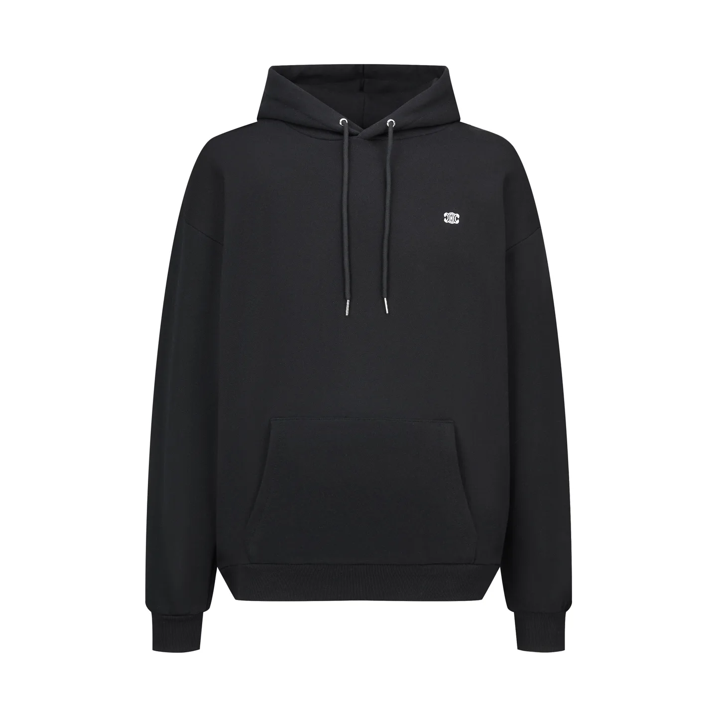 Triomphe Embroidered Cotton-Terry Hoodie D24522376