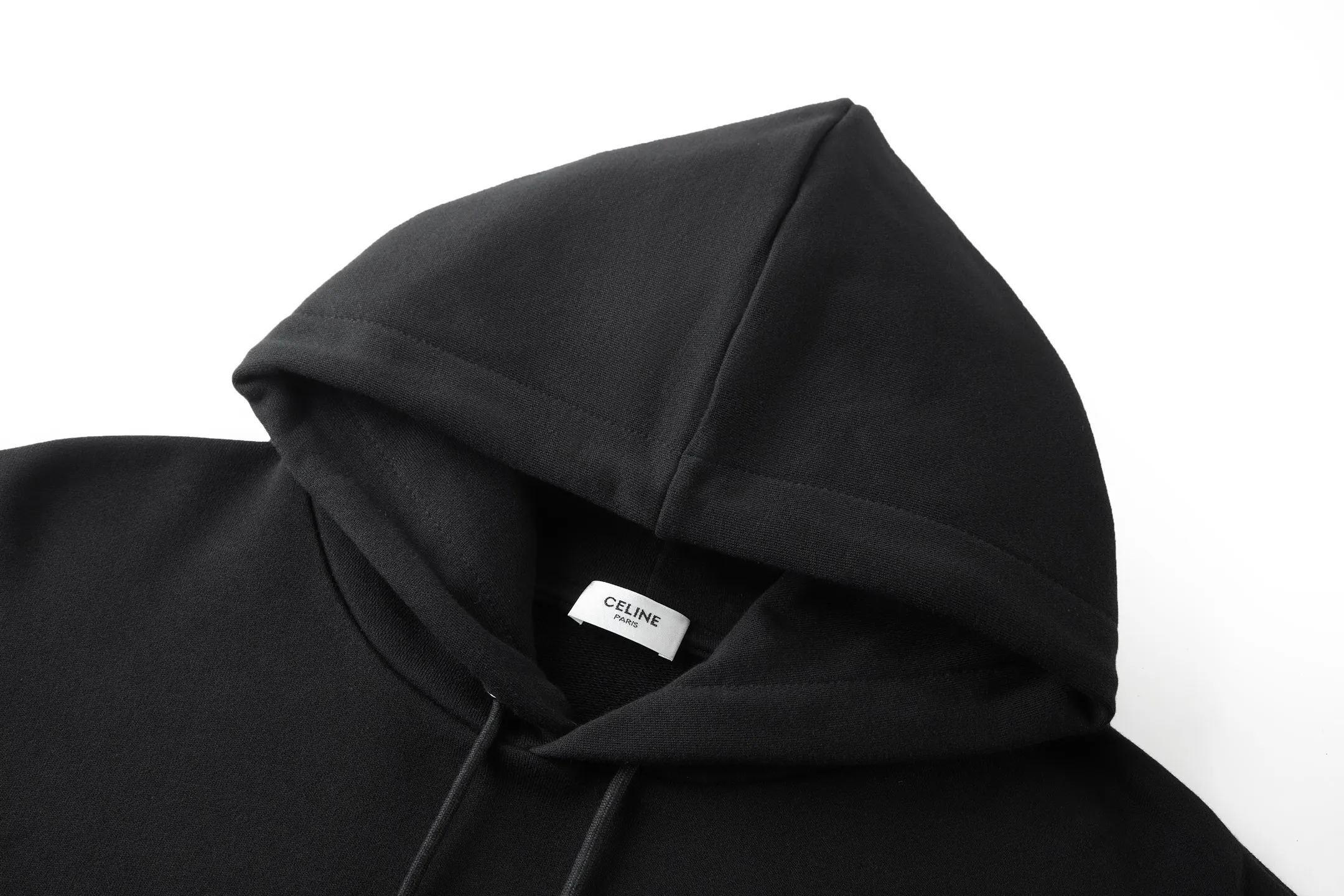 Triomphe Embroidered Cotton-Terry Hoodie D24522376 — view 3