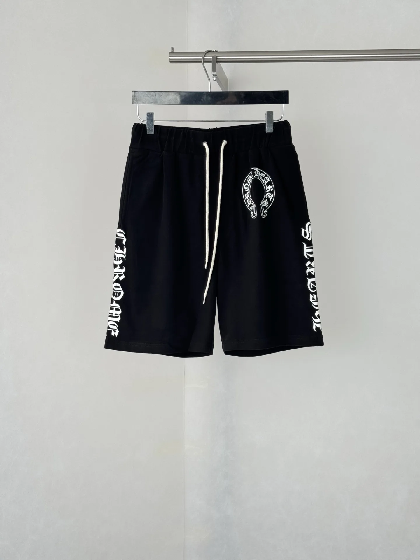 Logo-Print Loopback Cotton-Jersey Shorts D24518667