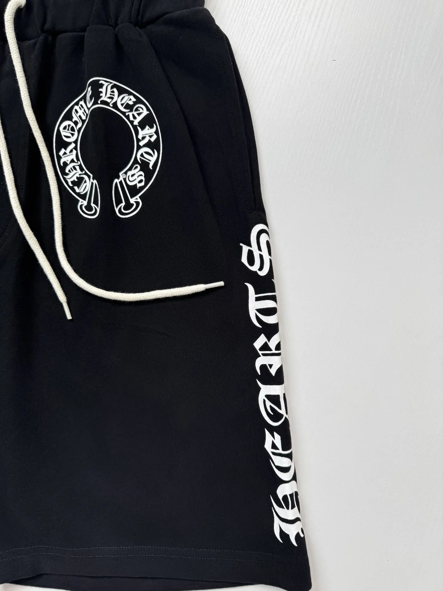 Logo-Print Loopback Cotton-Jersey Shorts D24518667 — view 6
