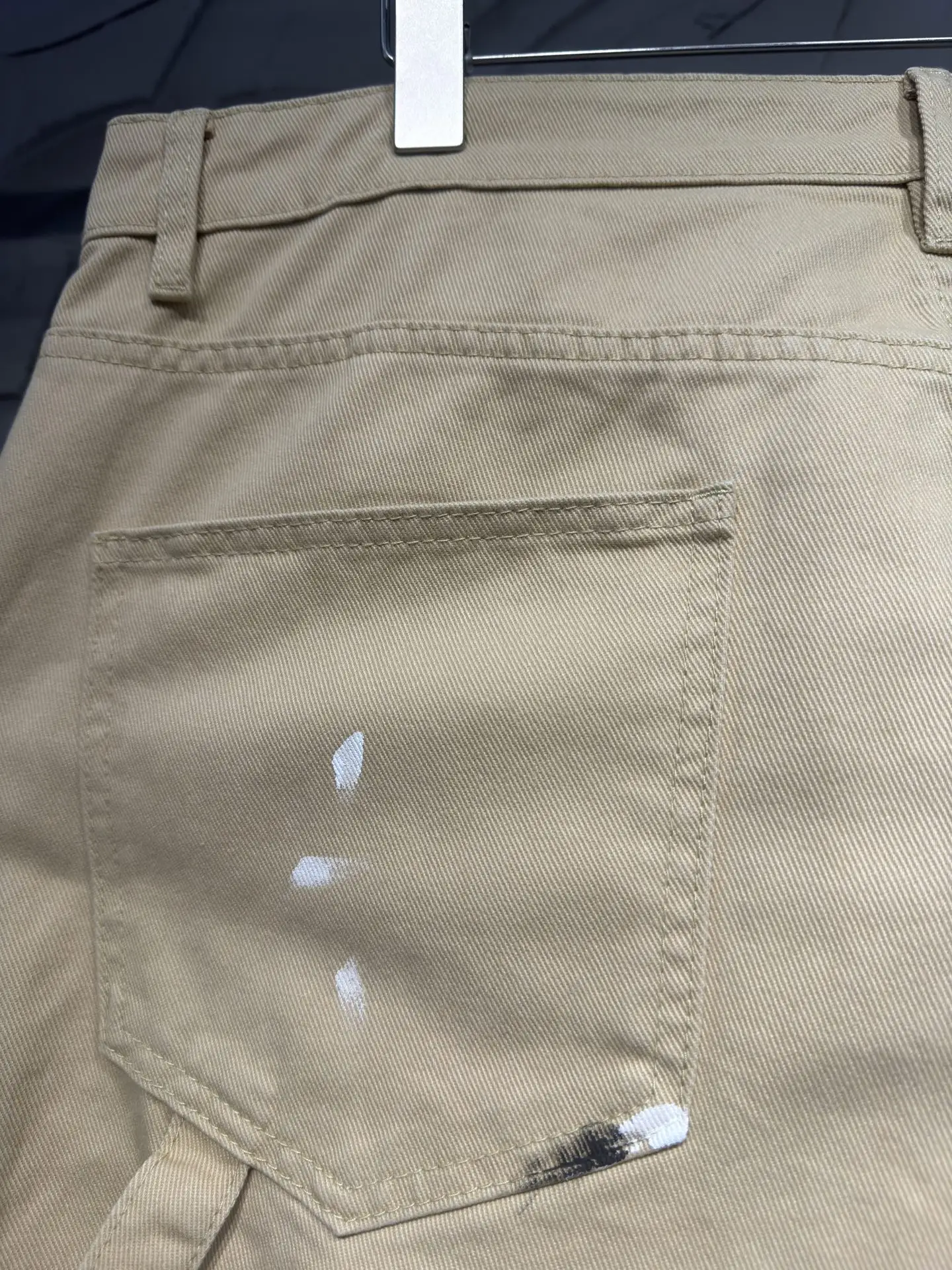 Paint-Splatter Embroidered Carpenter Trousers D24524322 — view 20