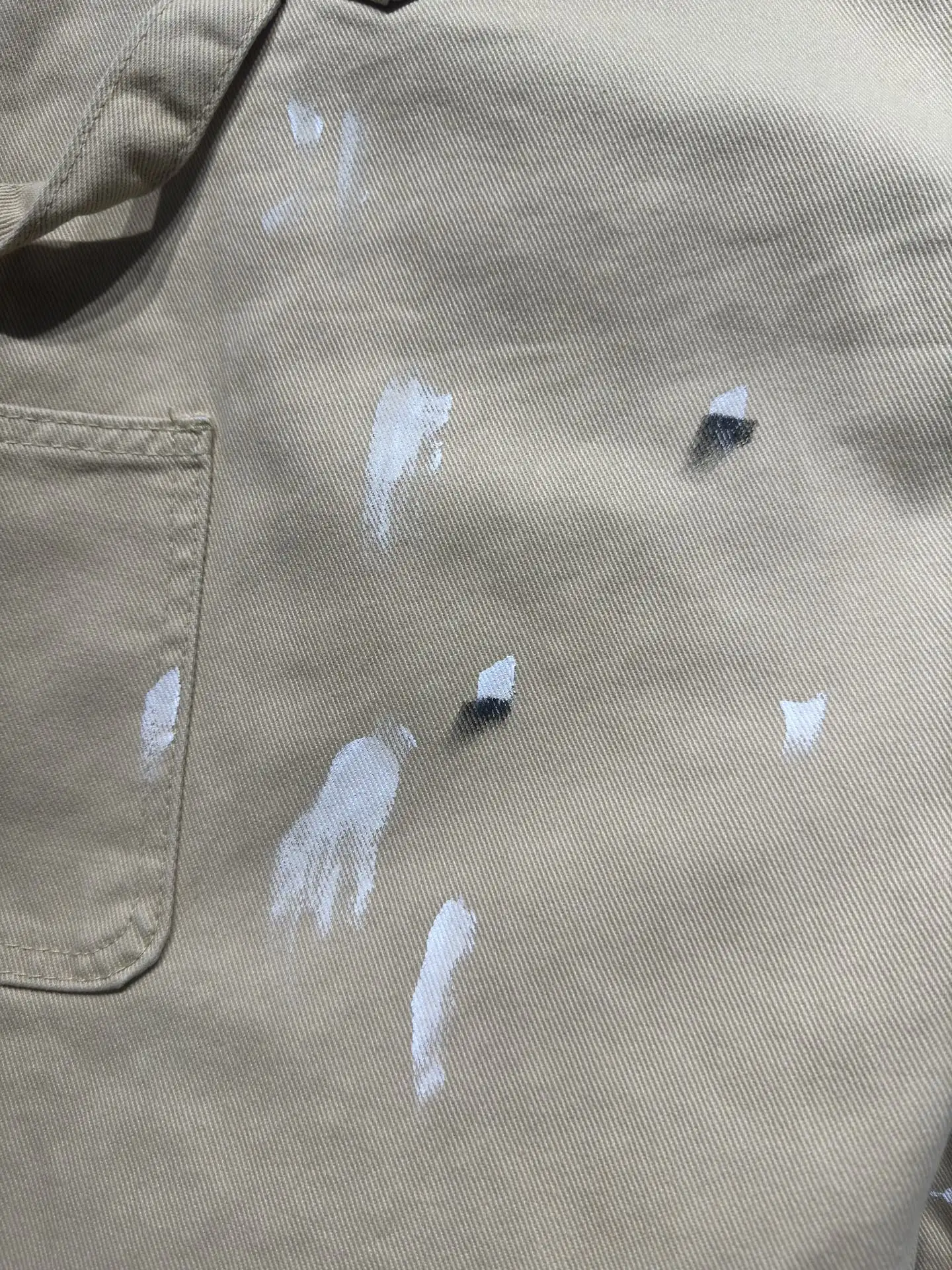 Paint-Splatter Embroidered Carpenter Trousers D24524322 — view 28