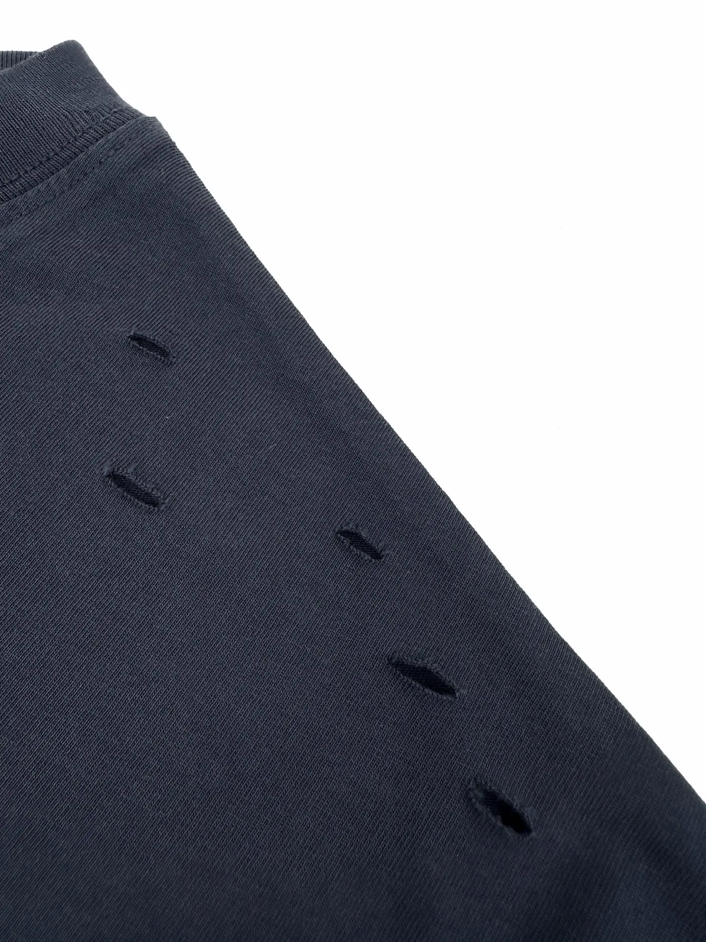 Distressed Logo Layered Long-Sleeve T-Shirt D24520396 — view 5
