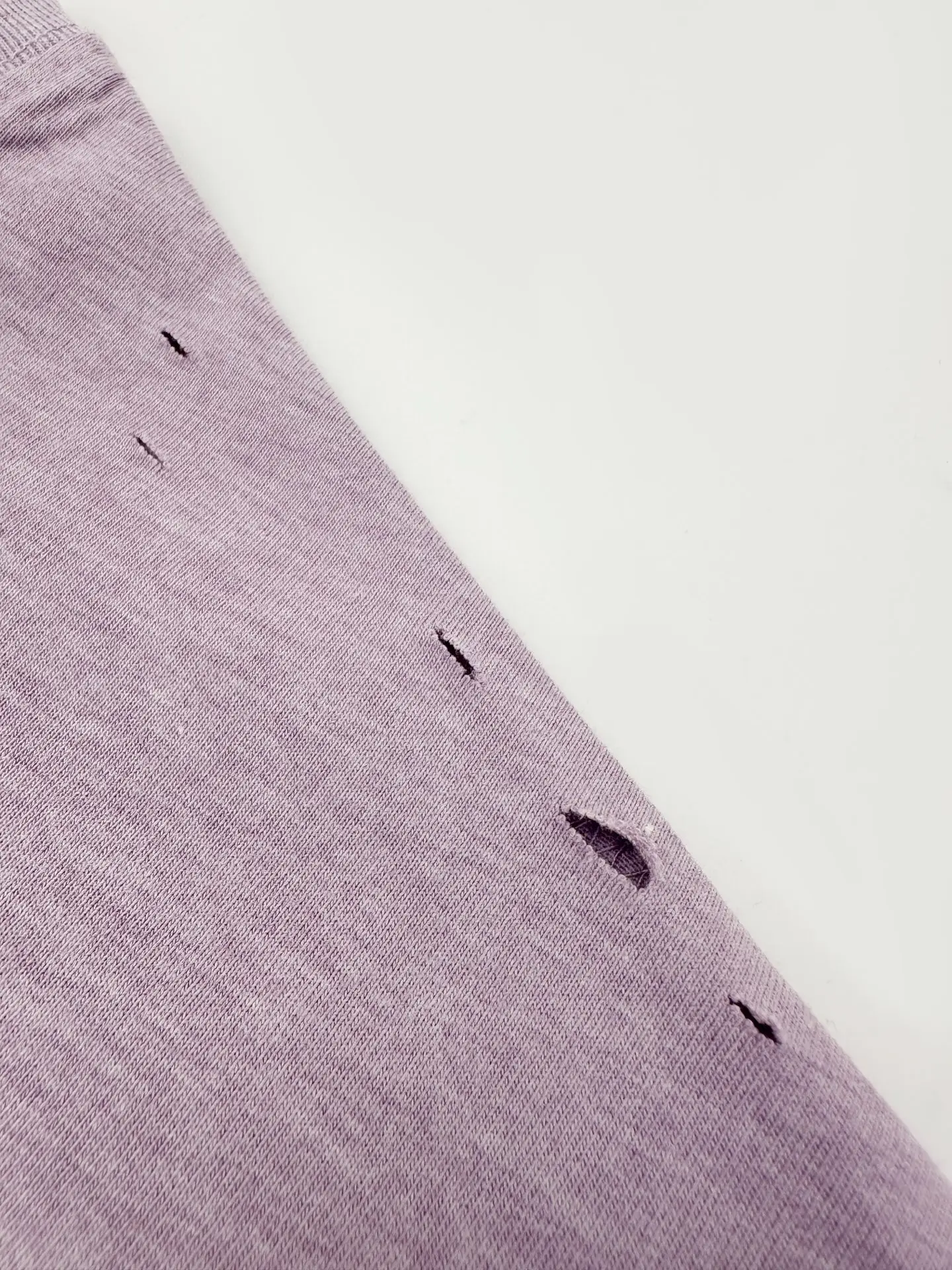Distressed Logo Layered Long-Sleeve T-Shirt D24520432 — view 5