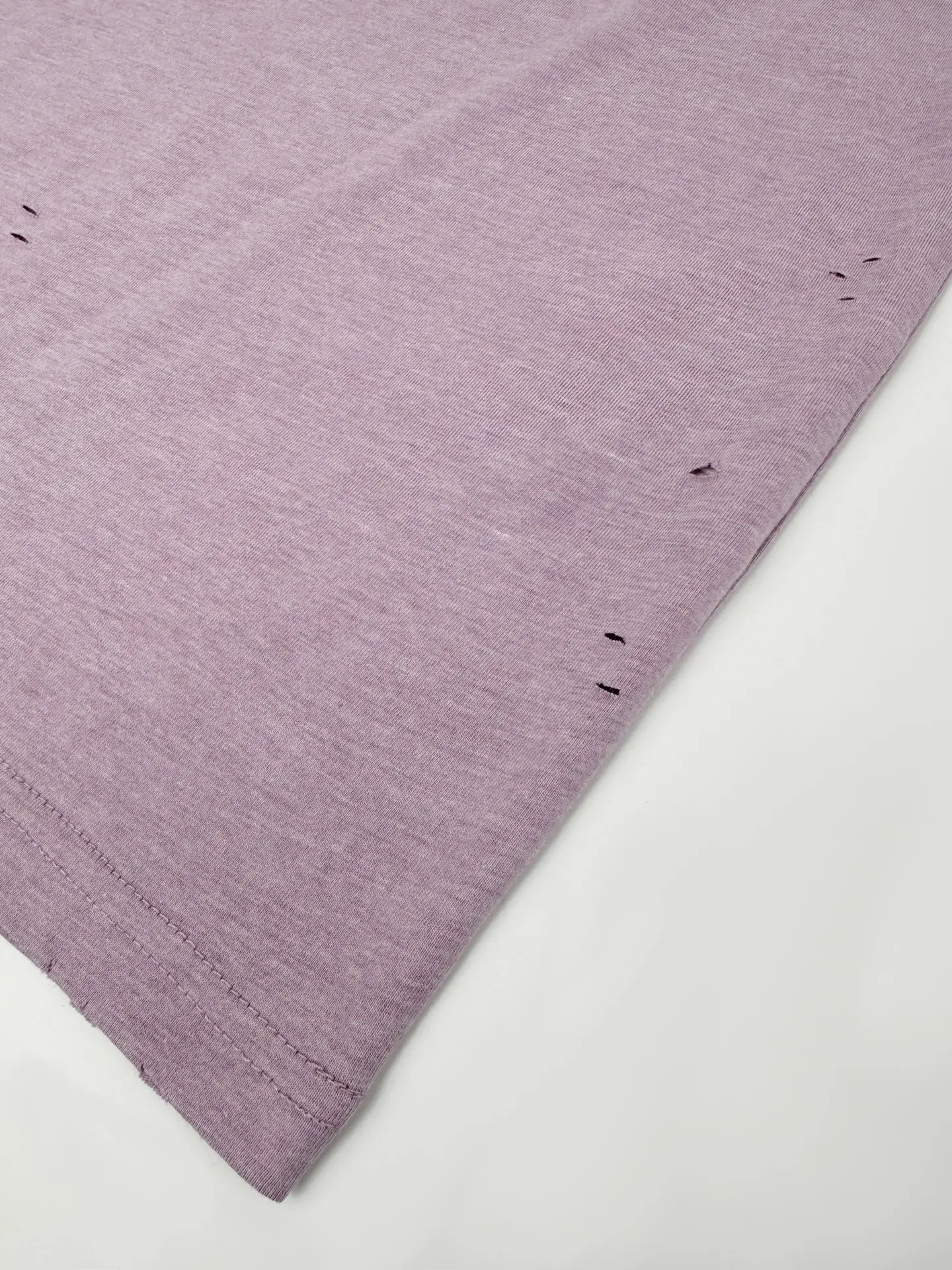 Distressed Logo Layered Long-Sleeve T-Shirt D24520432 — view 8
