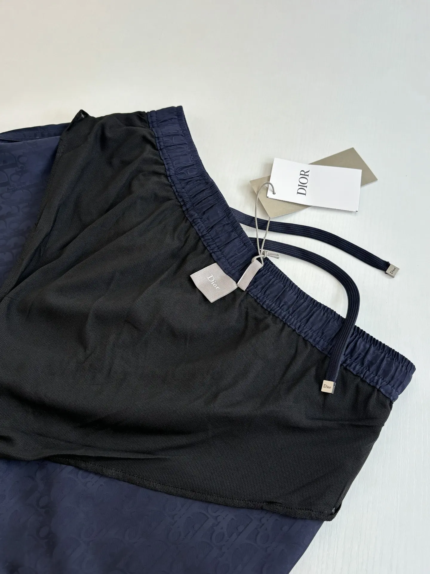 Oblique Jacquard Acetate-Blend Shorts D24818633 — view 9