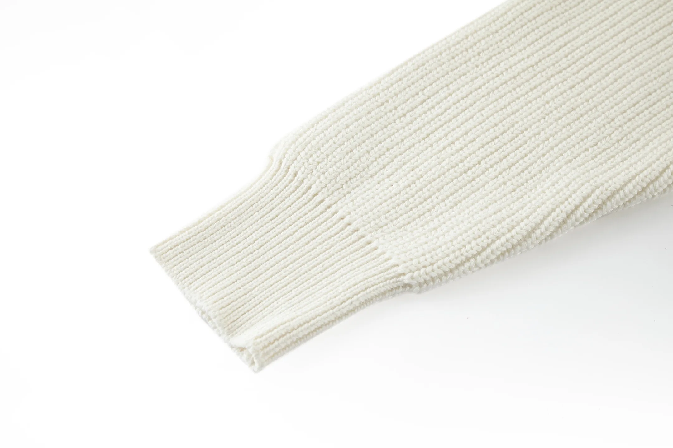 Logo-Embroidered Ribbed Cashmere-Blend Sweater D25022490 — view 5
