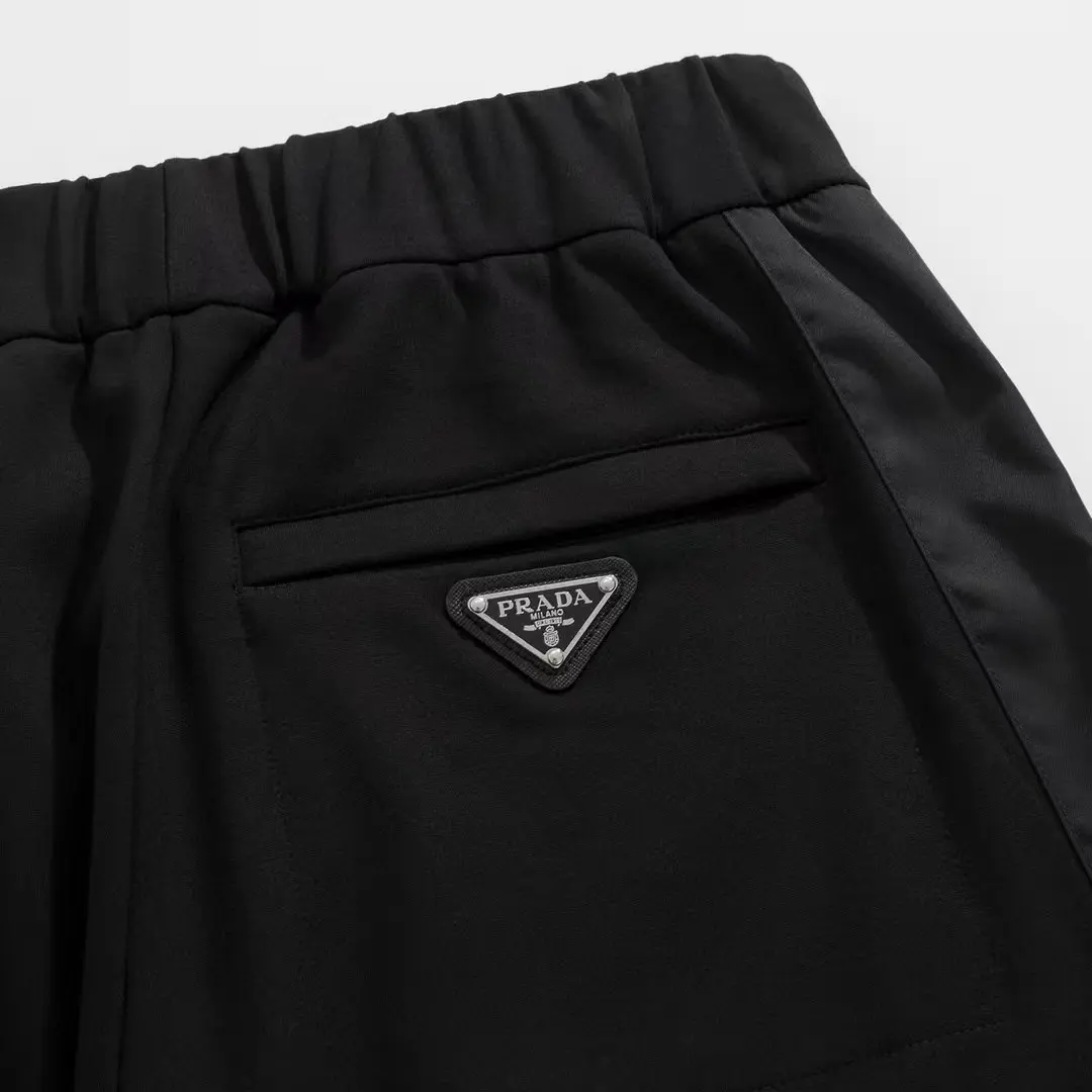Stretch Technical Fabric Trousers D25013450 — view 7