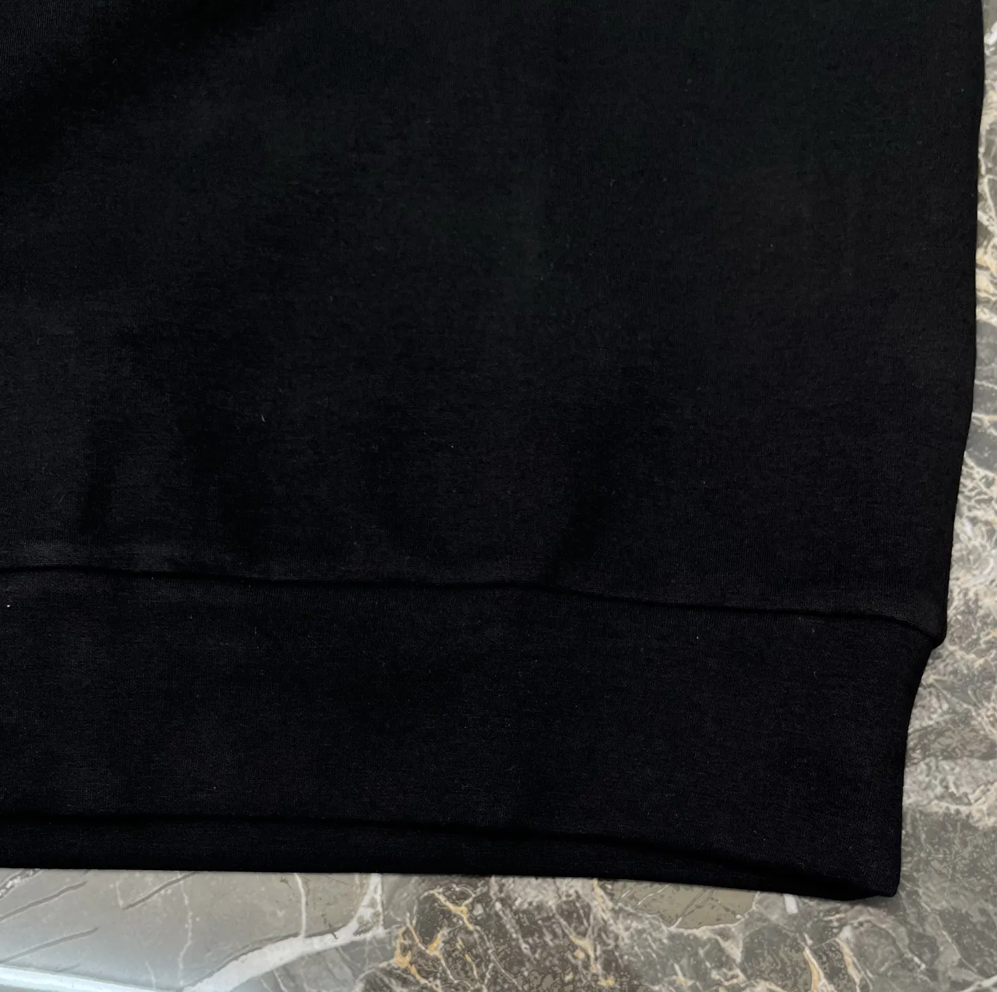Re-Nylon Trim Fleece Sweatshirt D25020427 — view 9