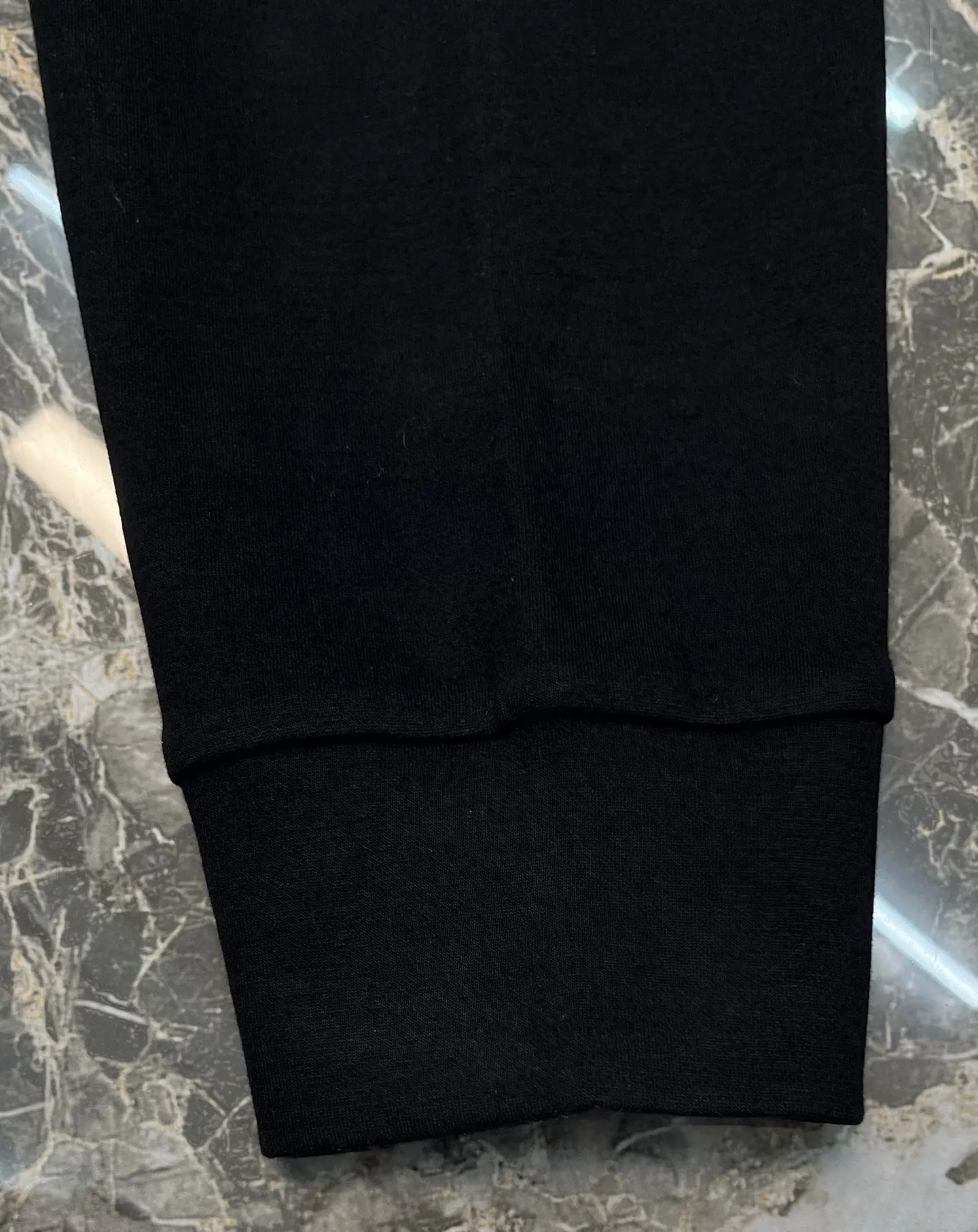 Re-Nylon Trim Fleece Sweatshirt D25020427 — view 10