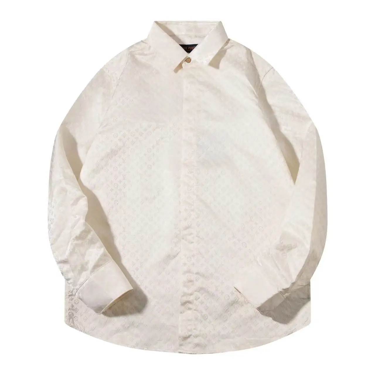 Monogram Jacquard Silk Evening Shirt D25013437