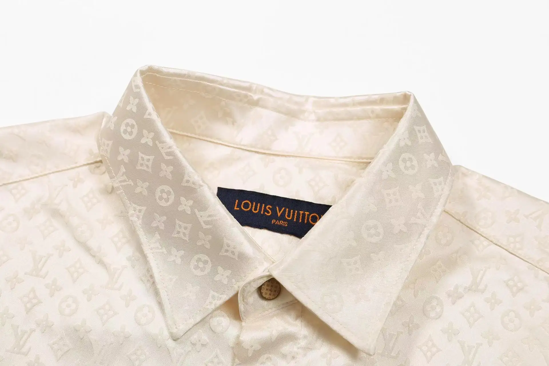 Monogram Jacquard Silk Evening Shirt D25013437 — view 3
