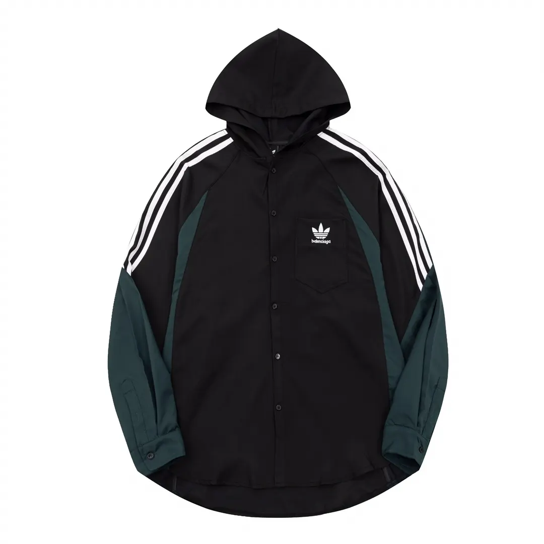 Logo-Embroidered Hooded Overshirt D25013432