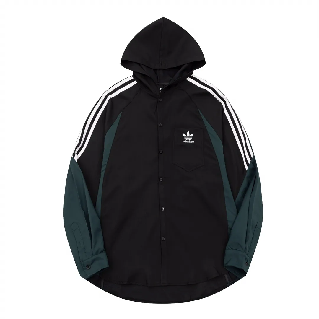 Logo-Embroidered Hooded Overshirt D25013432