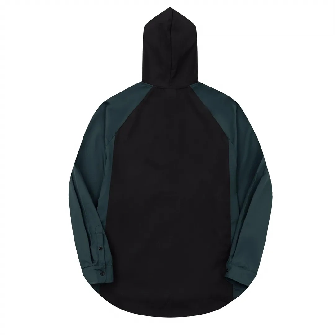 Logo-Embroidered Hooded Overshirt D25013432 — view 2