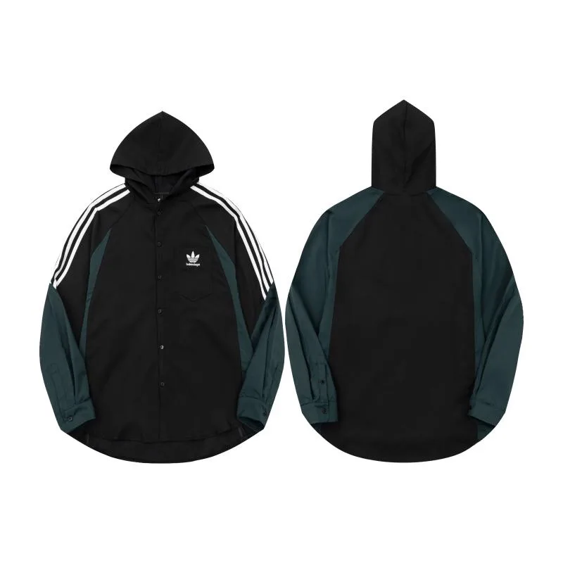 Logo-Embroidered Hooded Overshirt D25013432 — view 3