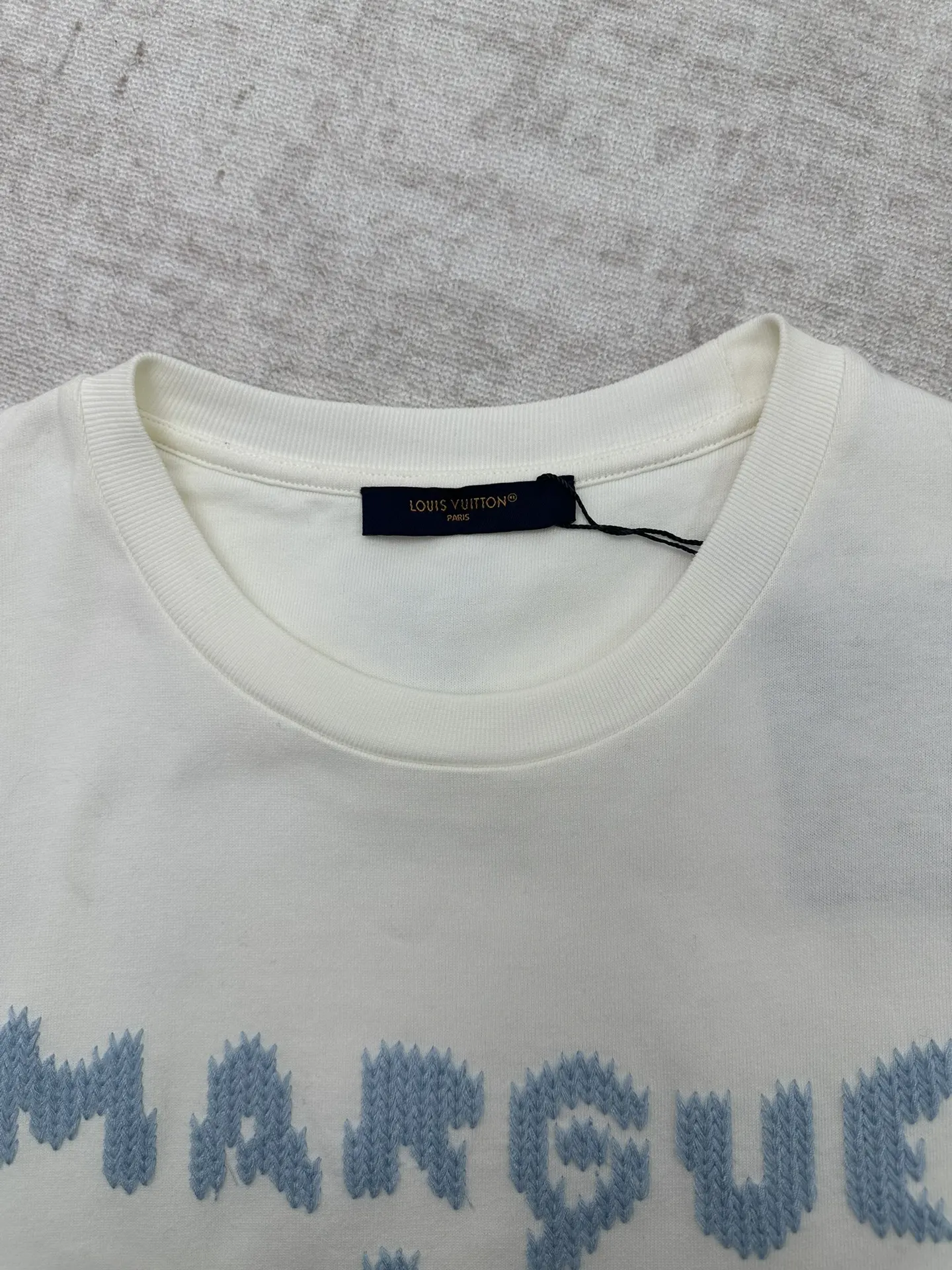 Logo Print Cotton Jersey T-Shirt D25514405 — view 3