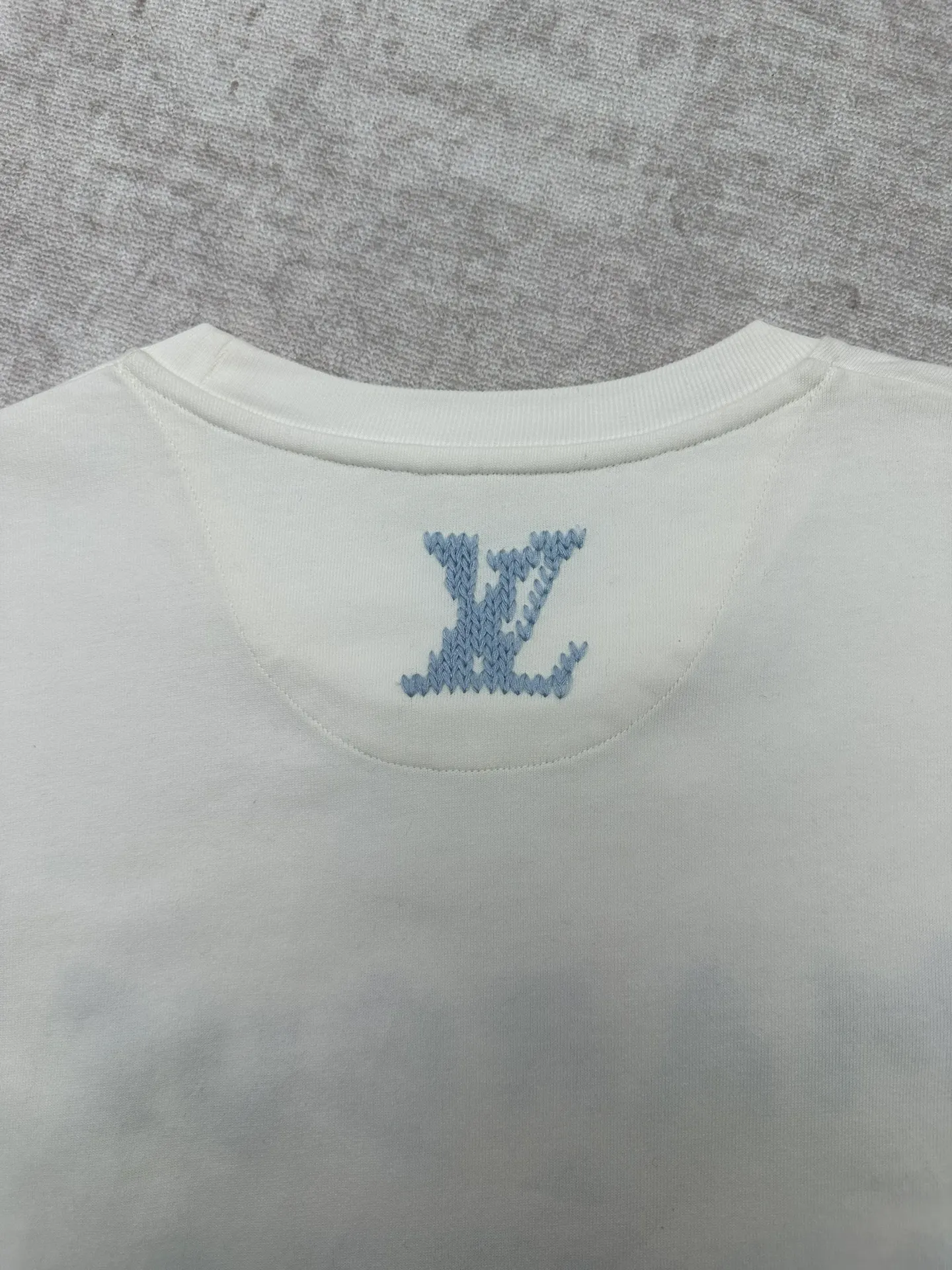 Logo Print Cotton Jersey T-Shirt D25514405 — view 9