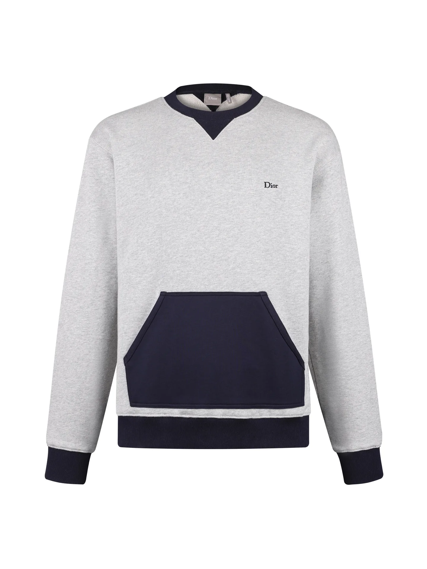 Logo Embroidery Color-Block Sweatshirt D25519086