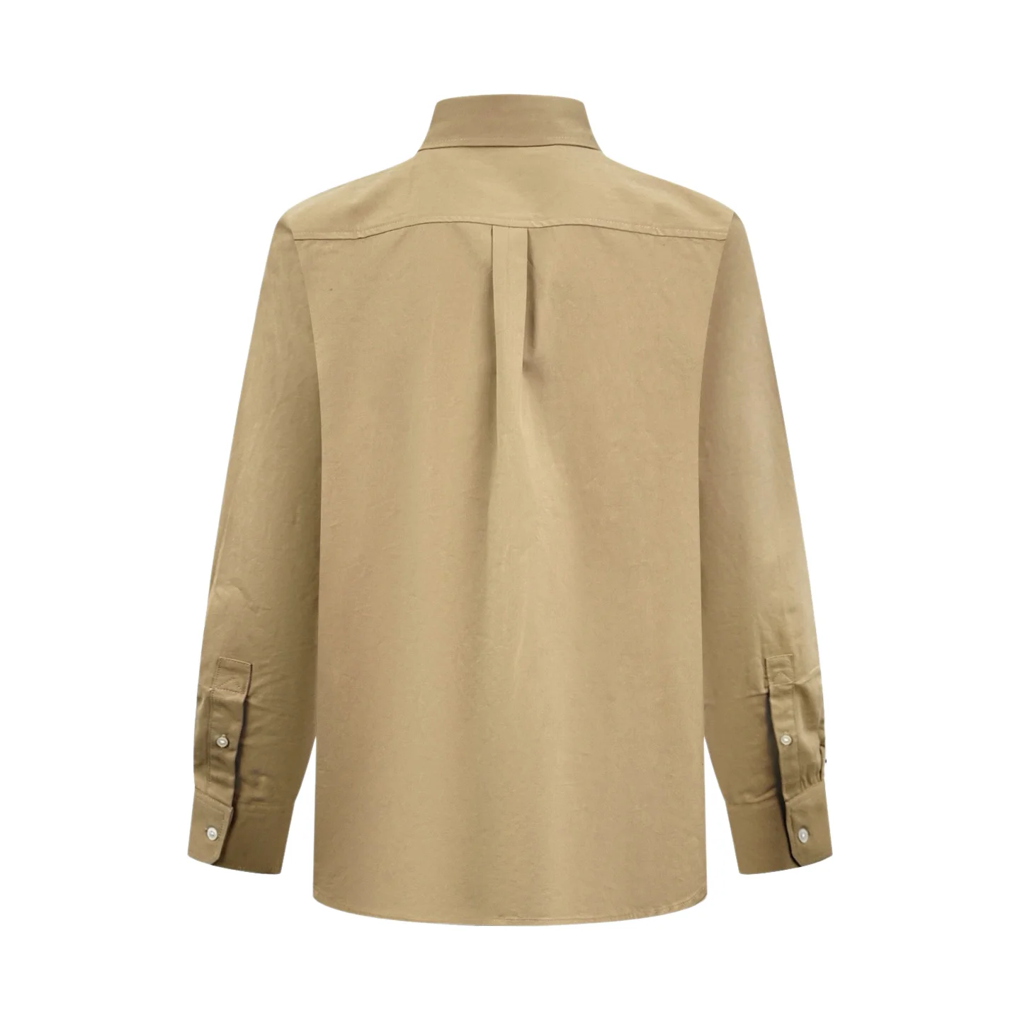 Anagram Embroidered Cotton-Twill Shirt D25522313 — view 2