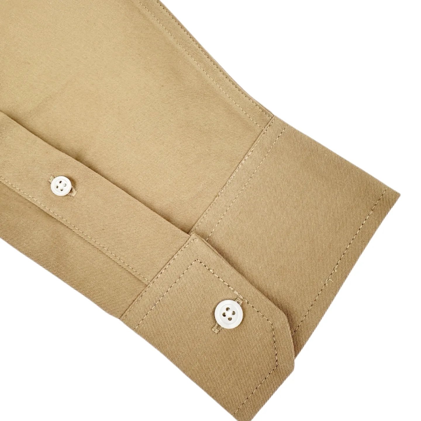 Anagram Embroidered Cotton-Twill Shirt D25522313 — view 7