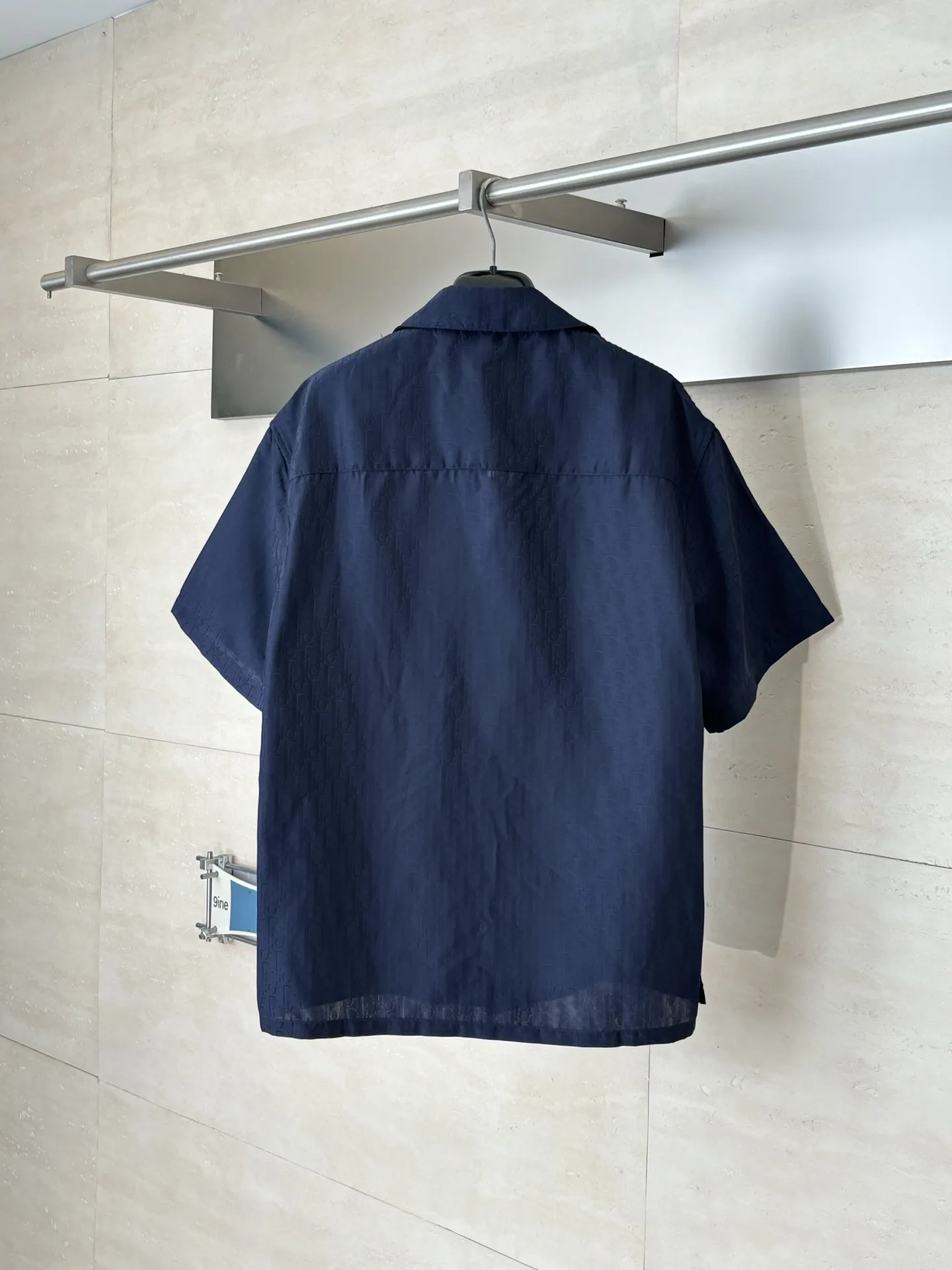 Oblique Jacquard Short-Sleeve Shirt D25818632 — view 2