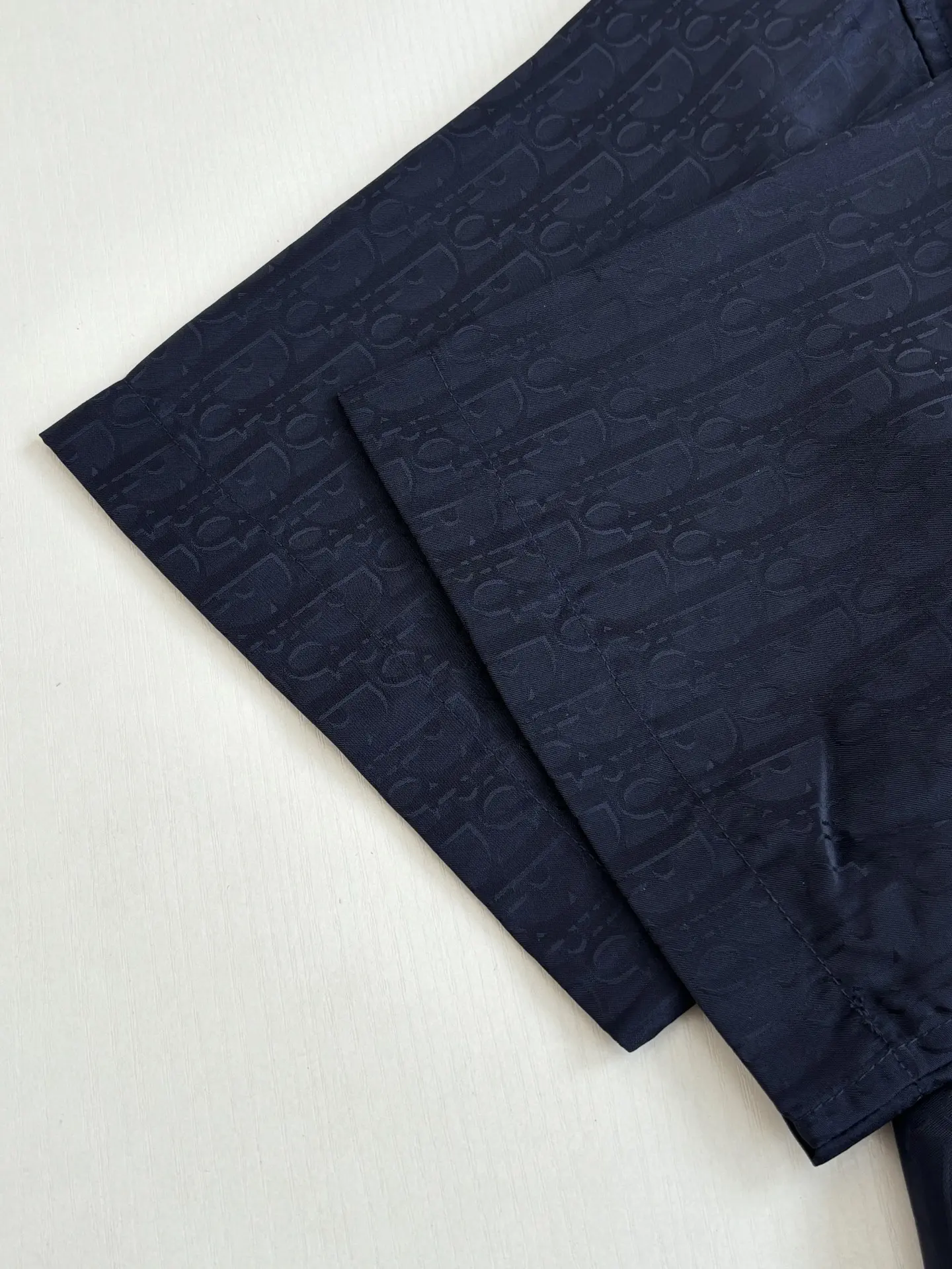 Oblique Jacquard Short-Sleeve Shirt D25818632 — view 8
