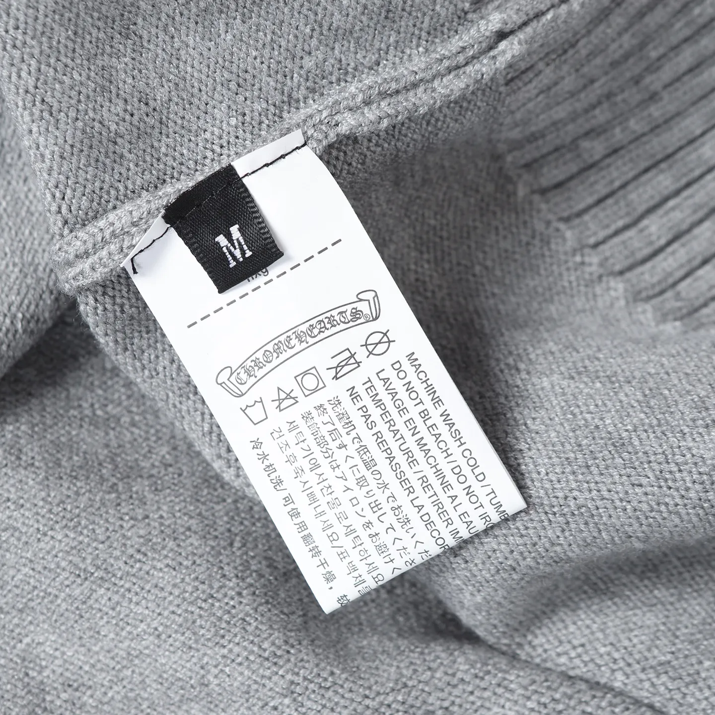 Half-Zip Knitted Cotton Hoodie D26024924 — view 10