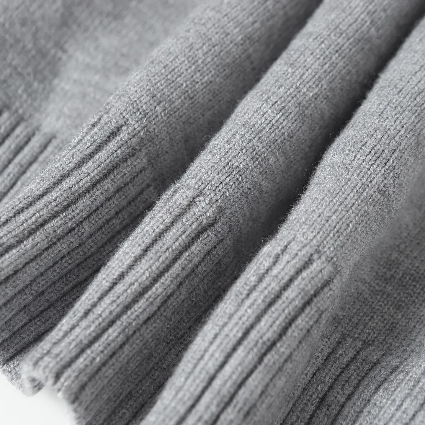 Half-Zip Knitted Cotton Hoodie D26024924 — view 13