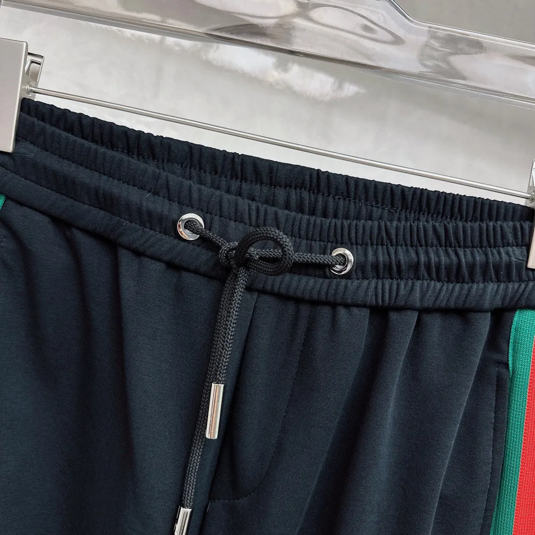Web-Stripe Logo Cotton-Blend Sweatpants D26014850 — view 3