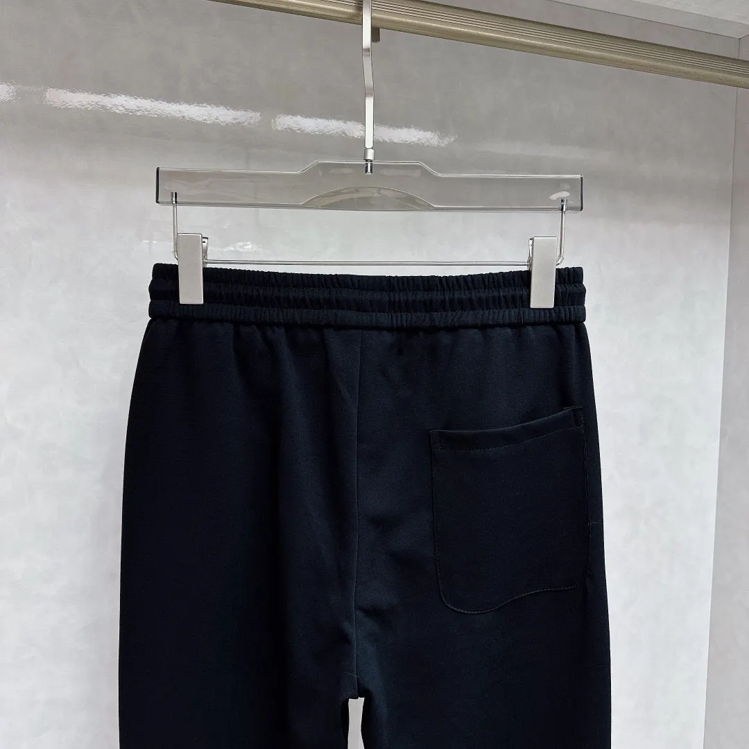 Web-Stripe Logo Cotton-Blend Sweatpants D26014850 — view 6