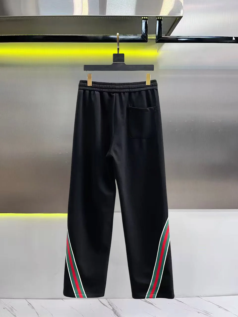 Logo-Patch Webbing-Trimmed Sweatpants D26014839 — view 2