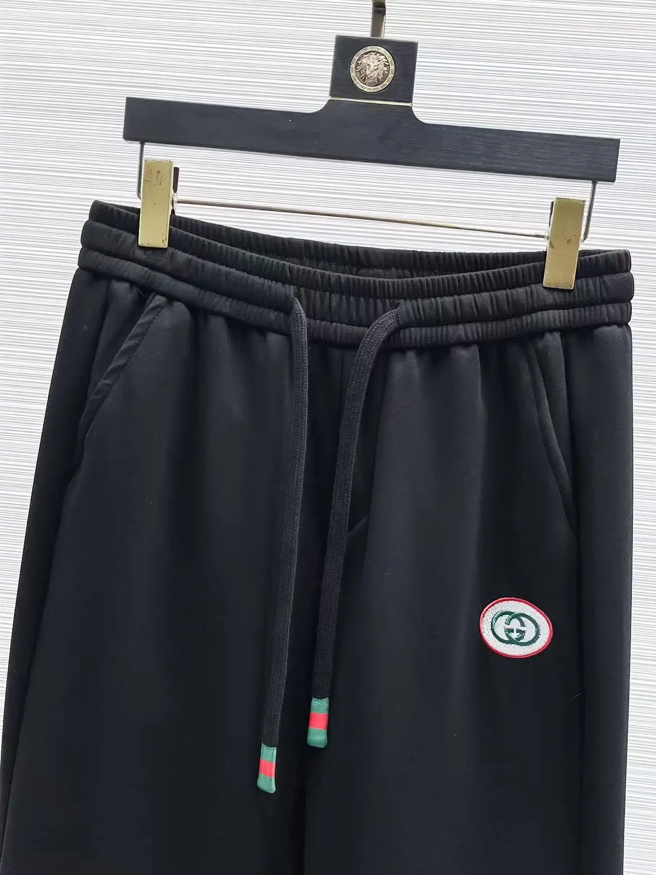 Logo-Patch Webbing-Trimmed Sweatpants D26014839 — view 3