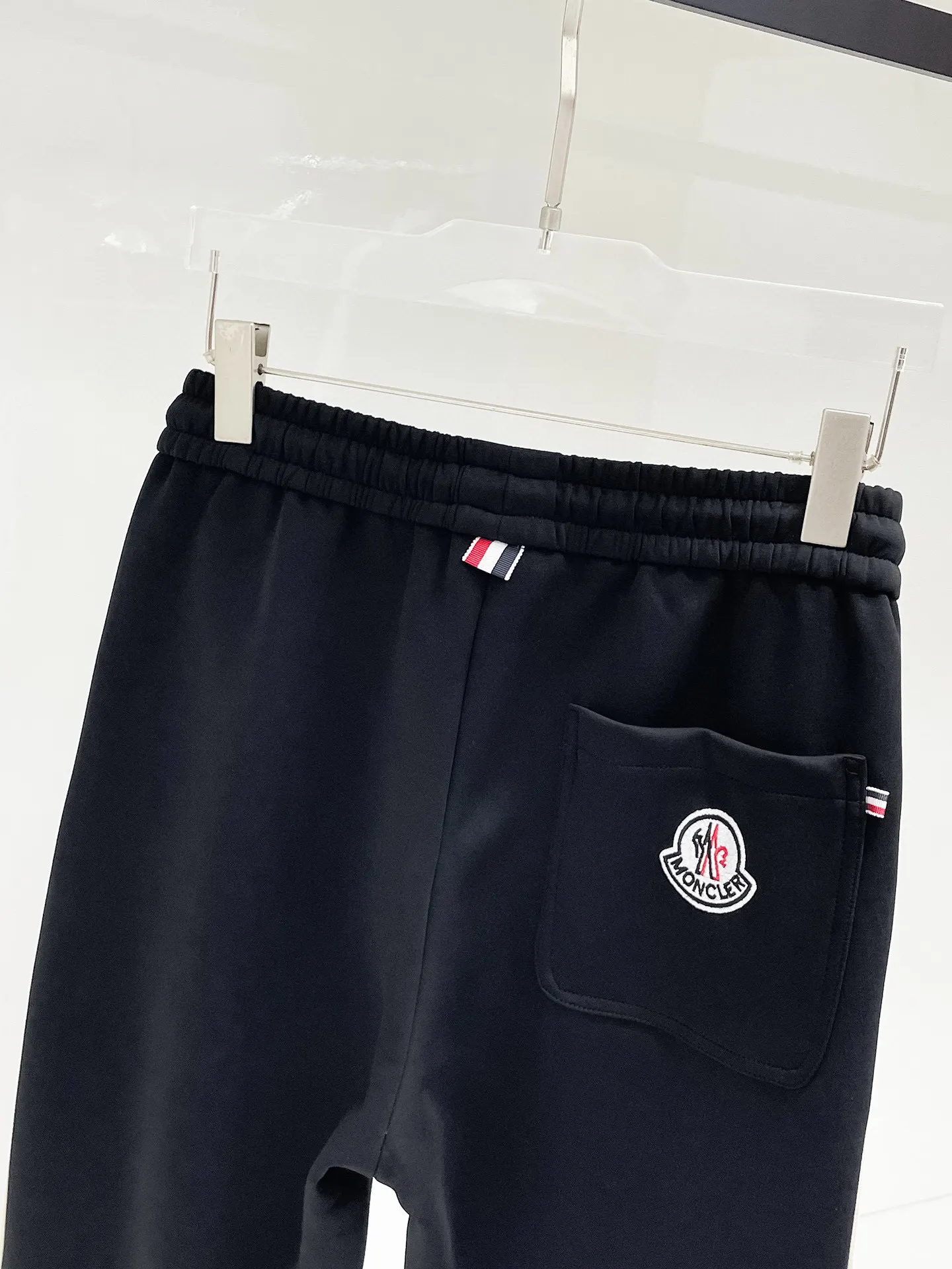 Logo-Appliquéd Striped Cotton-Blend Sweatpants D26014852 — view 7