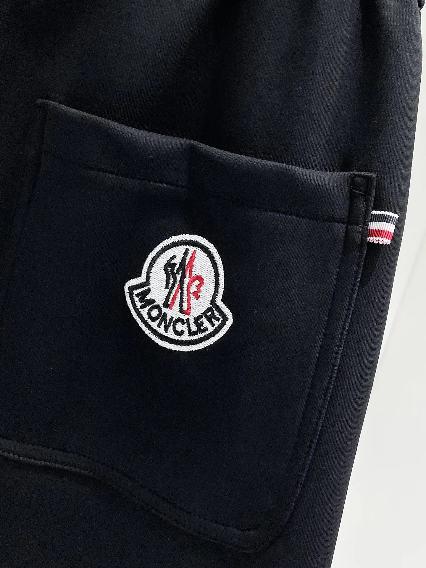 Logo-Appliquéd Striped Cotton-Blend Sweatpants D26014852 — view 9