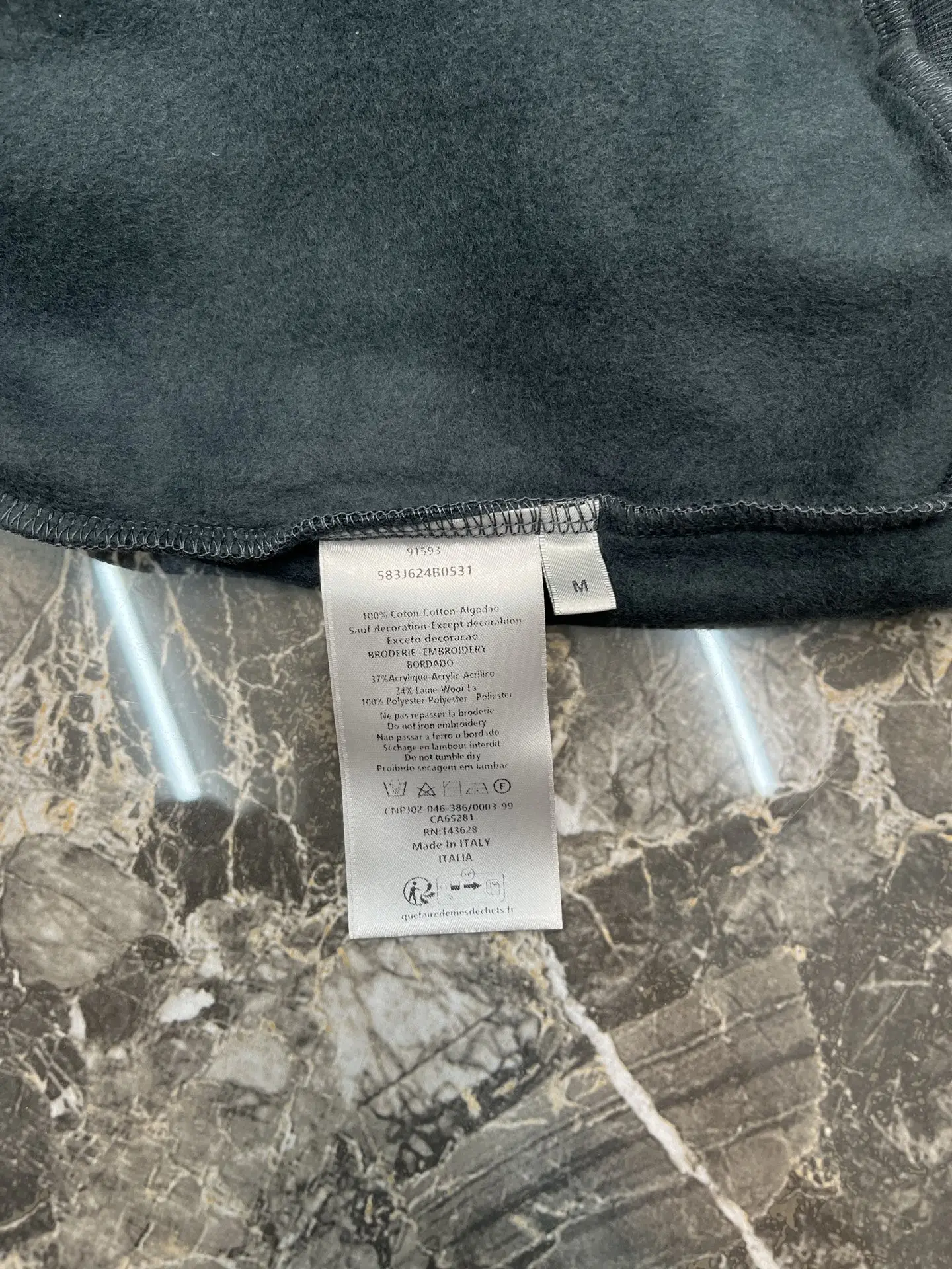 Signature Script Embroidered Hoodie D26020426 — view 8