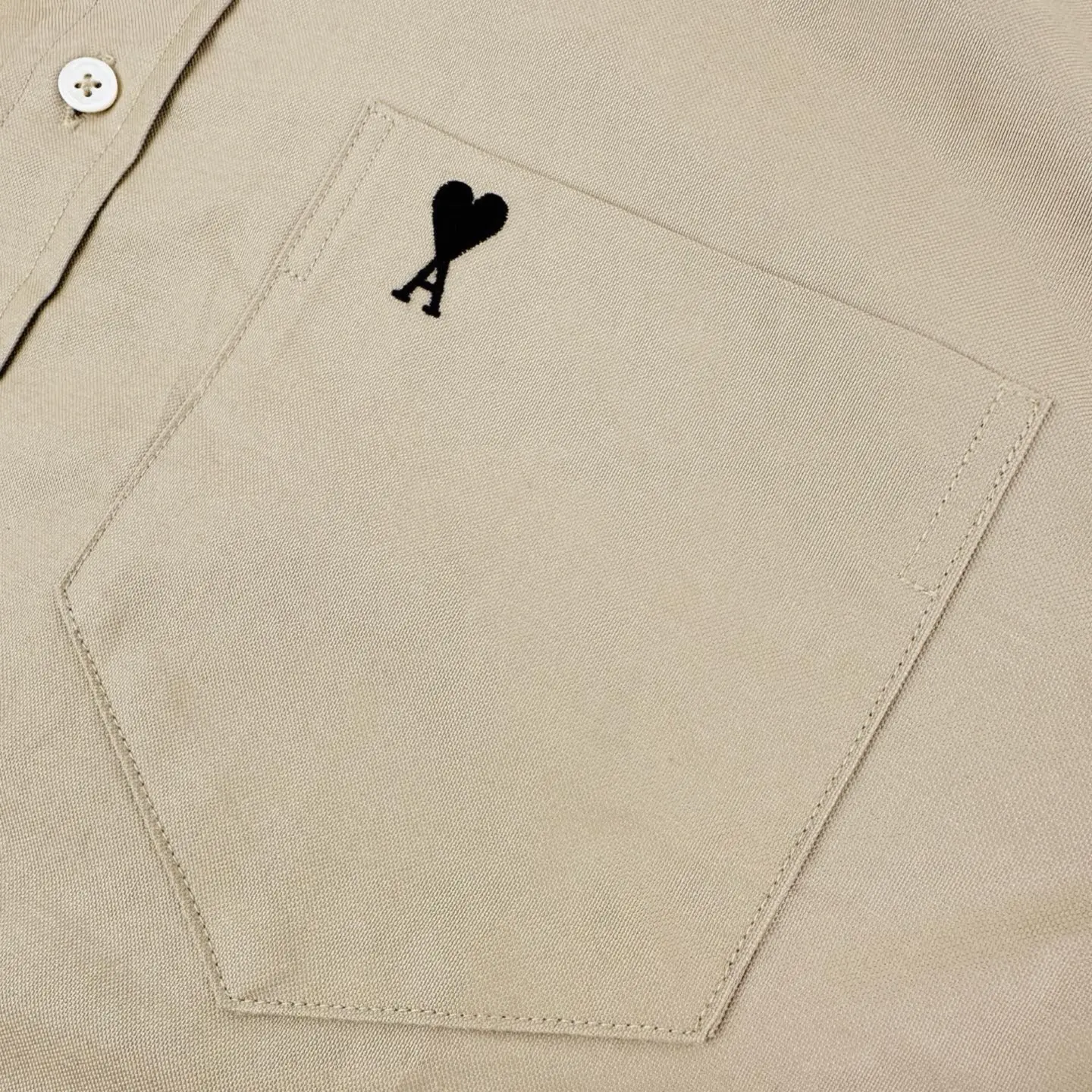 Ami de Coeur Embroidered Oxford Shirt D26022325 — view 6