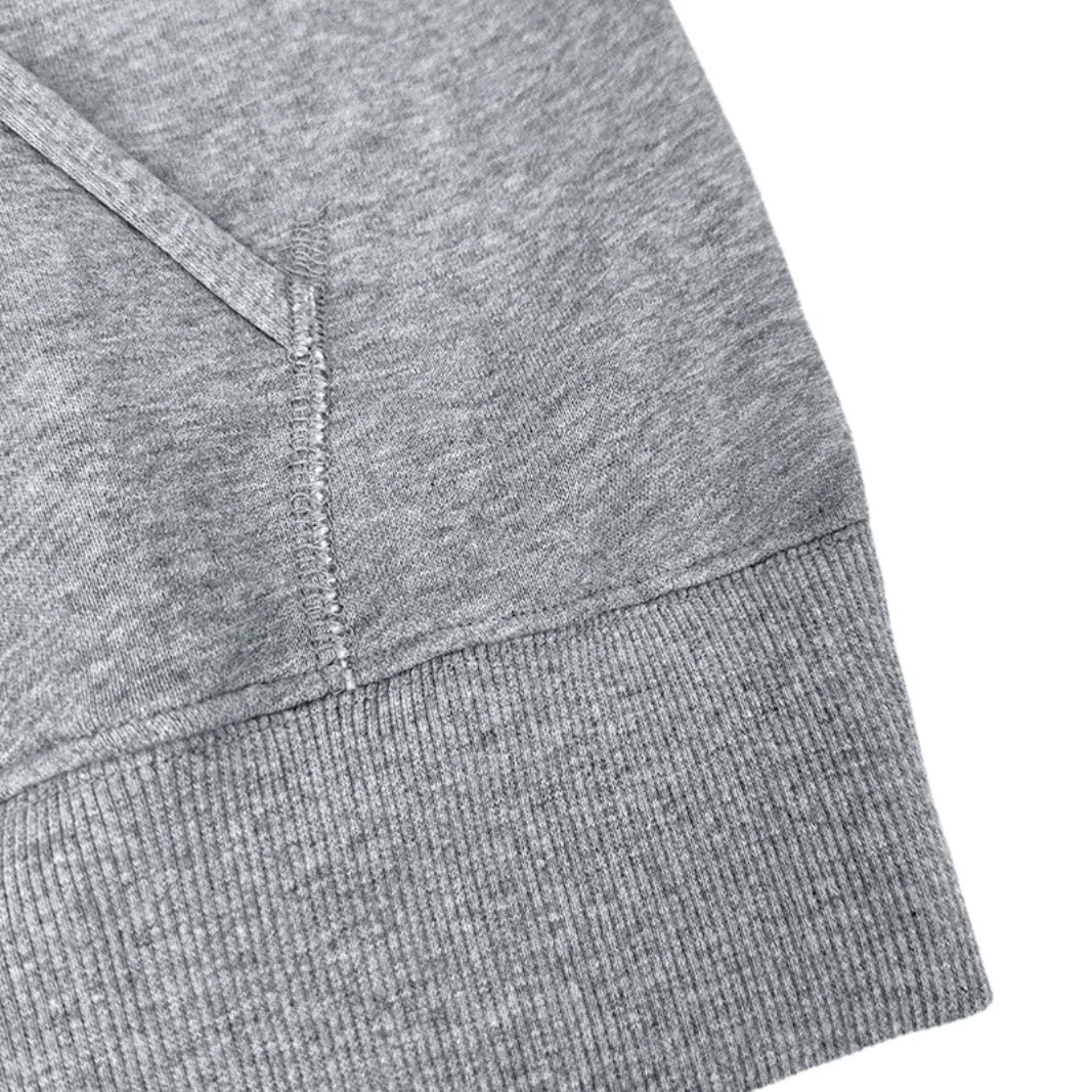 Logo Embroidery Cotton-Fleece Hoodie D26022314 — view 9