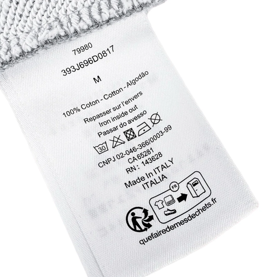 Logo Embroidery Cotton-Fleece Hoodie D26022314 — view 10