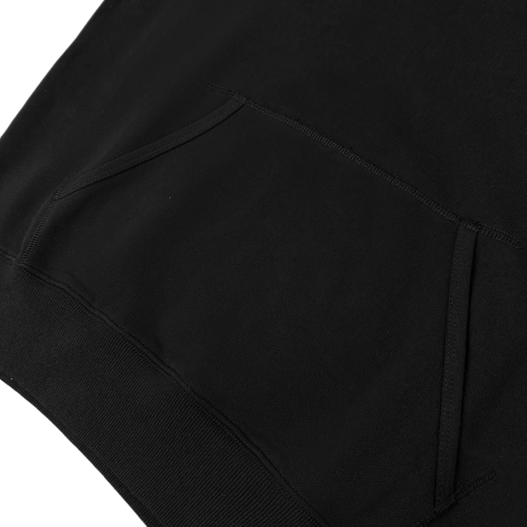 Logo Embroidered Cotton-Fleece Hoodie D26022315 — view 8