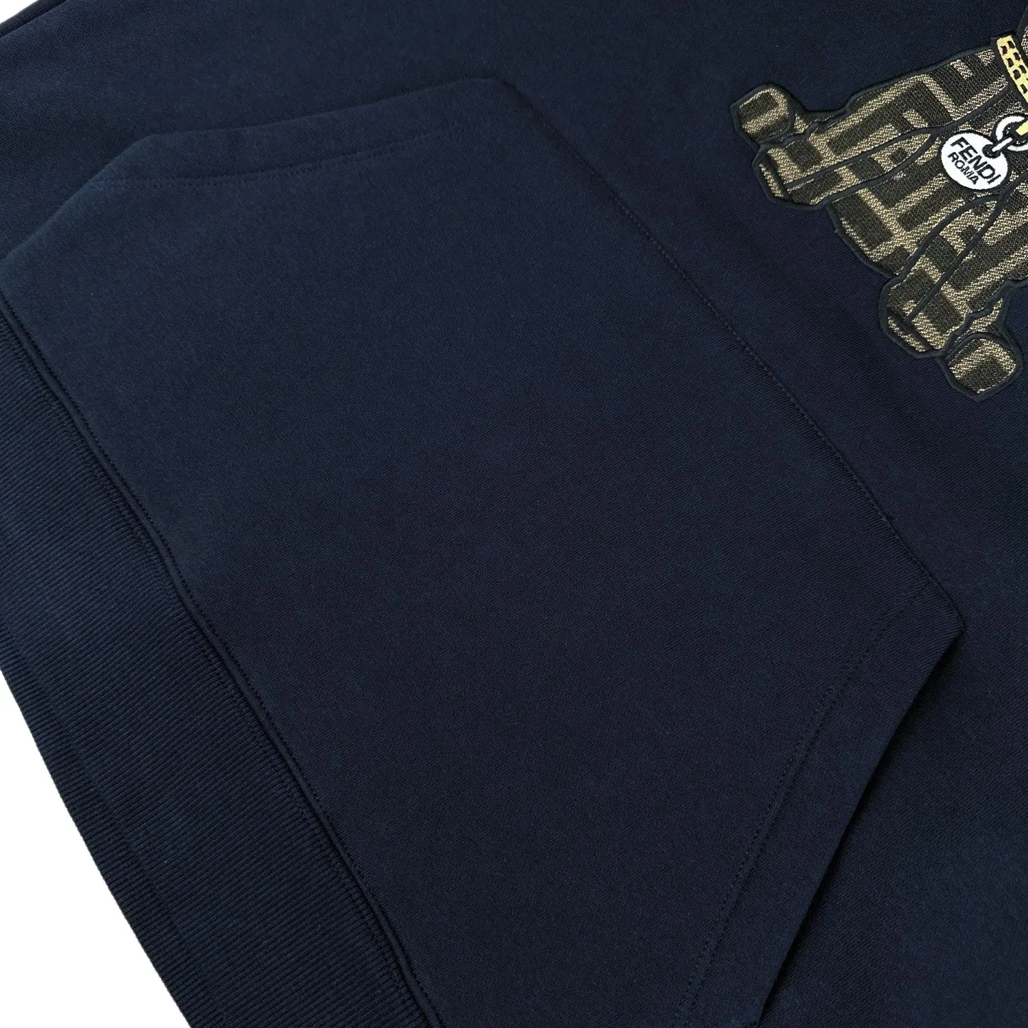 Ito Dog Embroidered FF Monogram Hoodie D26022519 — view 5