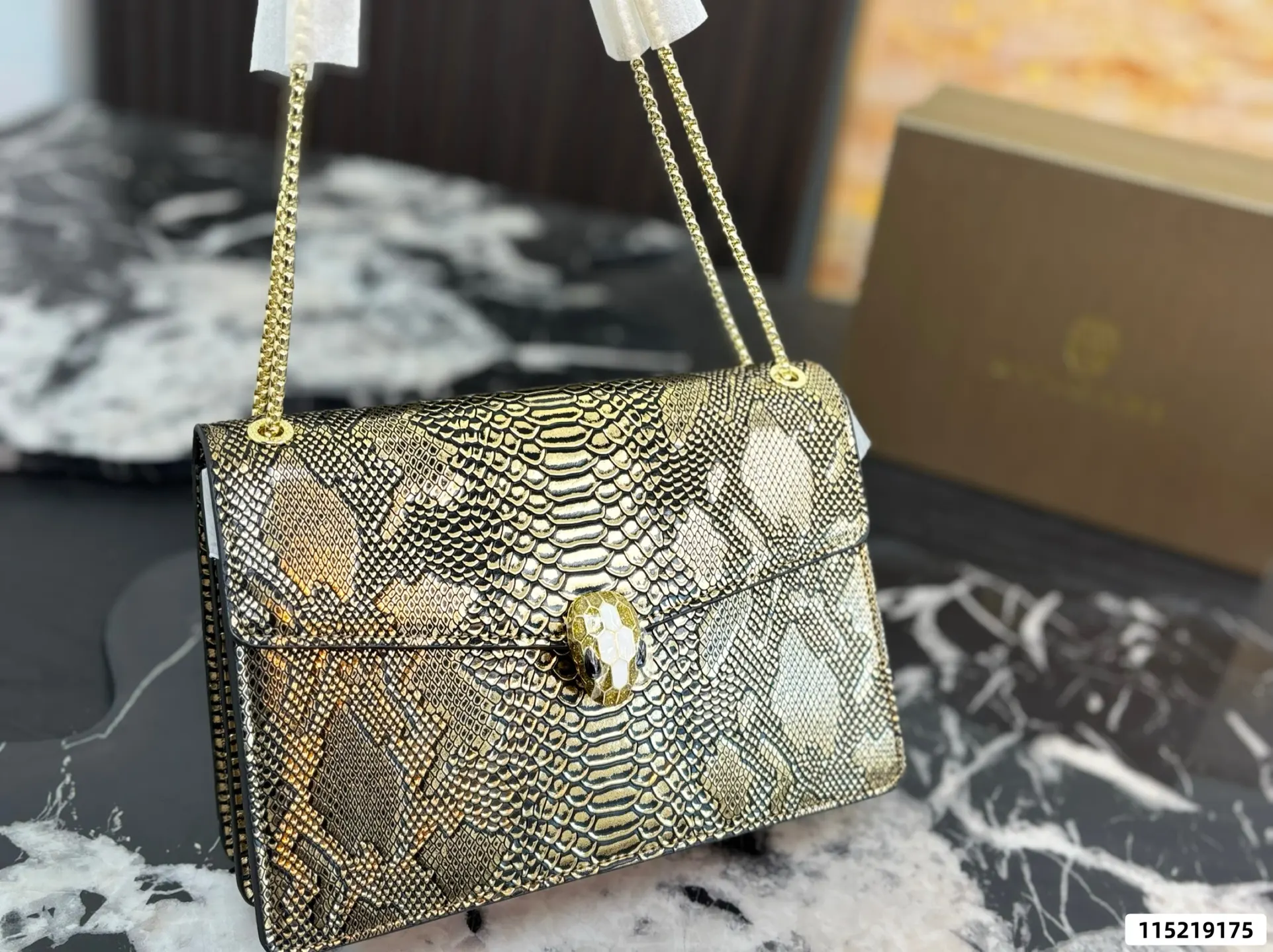 Serpenti Forever Chain Shoulder Bag D26018021 — view 2